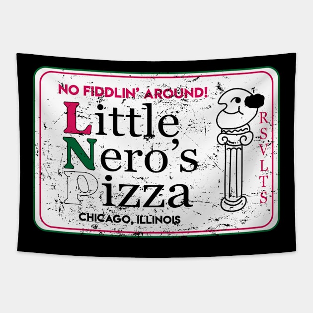 Little Nero's Pizza Tapestry by SuperEdu