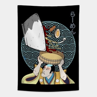 Samurai Ramen - Shiro Ramen Tapestry