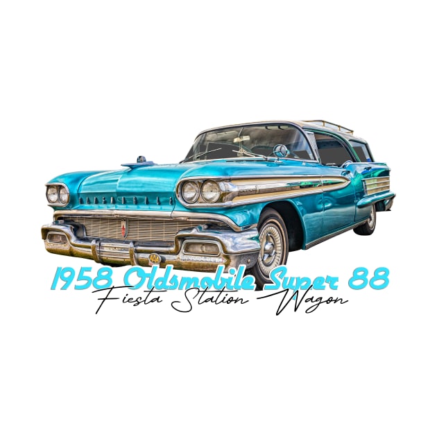 1958 Oldsmobile Super 88 Fiesta Station Wagon by Gestalt Imagery