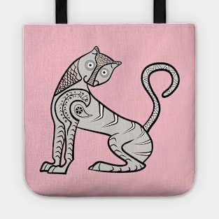 Wild Cat with Curious Gaze Tote