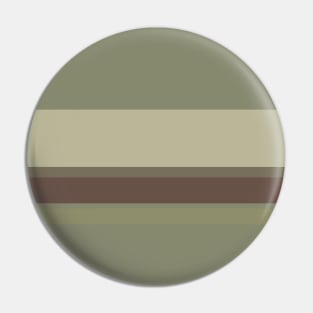 A miraculous brew of Quincy, Pastel Brown, Camouflage Green, Putty and Artichoke stripes. Pin