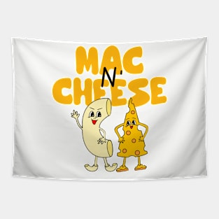 MAC And Cheese Friends For Life Tapestry