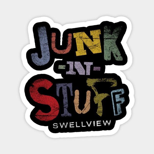 Junk-n-Stuff Magnet by MindsparkCreative