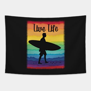 Live life Tapestry