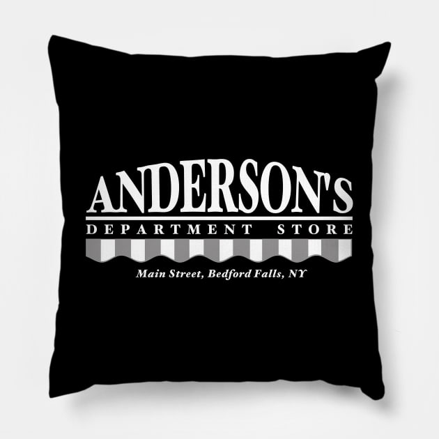 Anderson's Department Store Pillow by PopCultureShirts
