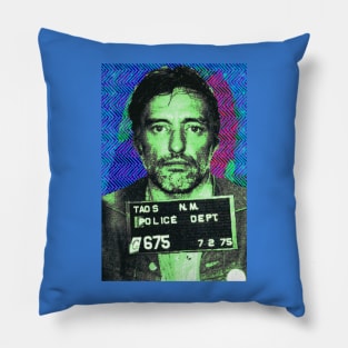 Dennis Hopper Mugshot Pillow