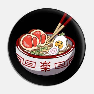 Cute Ramen Bowl - Kawaii ラーメン Pin