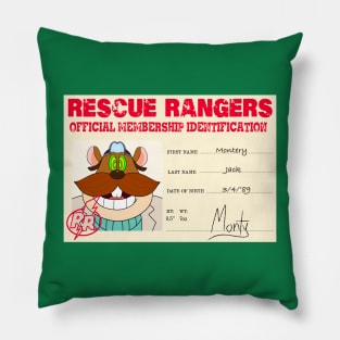 Monty: Rescue Rangers I.D. Pillow