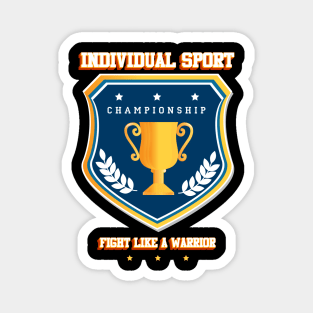Individual sport Magnet