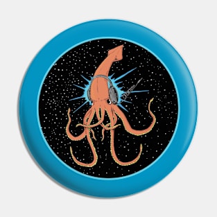 Space Squid Pin