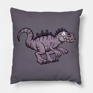 Happy Smiling Acrocanthosaurus Pillow