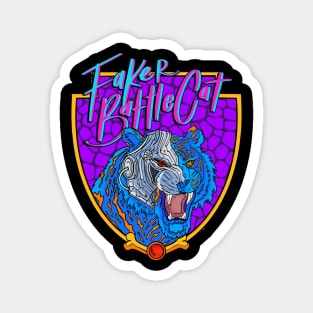 Fakerbattlecat Bright Logo Shield Magnet