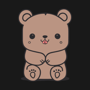 Cute Brown Bear T-Shirt