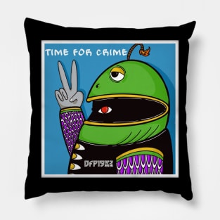 Time For Crime Pillow