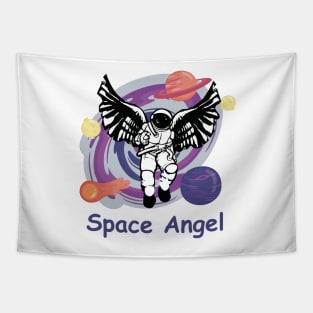 space angel astronaut Tapestry