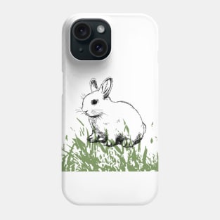 Cute bunny print Phone Case