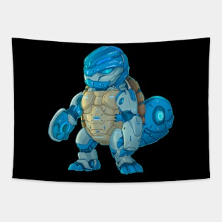 Mecha turtle Tapestry