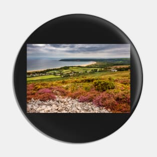 Oxwich Bay from Cefn Bryn, Gower Pin