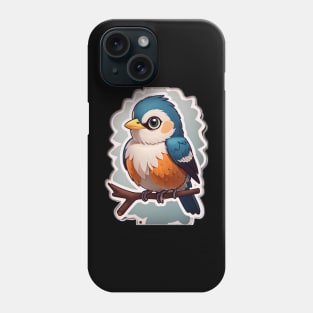 happy bird logo Phone Case