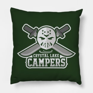 Crystal Lake Campers Pillow