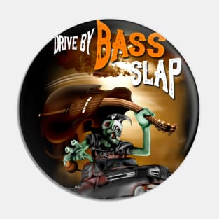 Psychobilly Slap Bass Pin