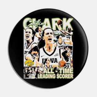 Caitlin Clark All-Time Leading Scorer Pin