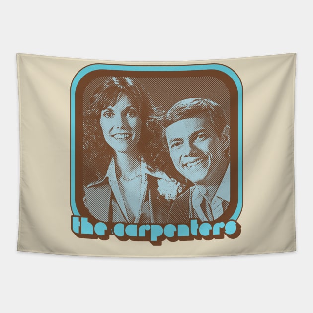 The Carpenters / Retro 70s Style Fan Design Tapestry by DankFutura