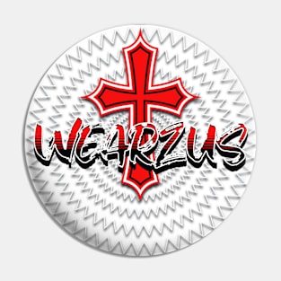 WEARZUS, Power Spirit Cross Pin