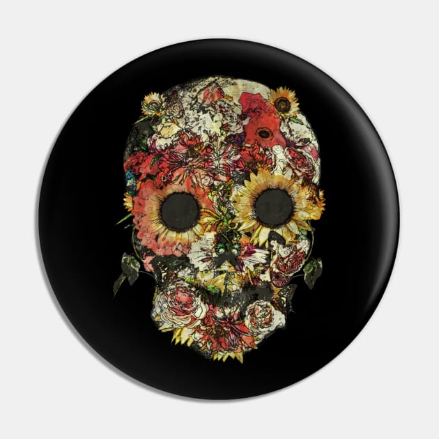 sugar skull, skull art flowers Pin by Collagedream