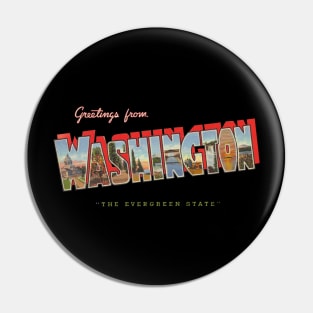 Greetings from Washington Pin