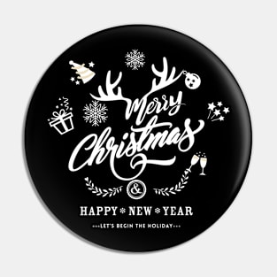 Merry Christmas Funny Ugly Xmas Ugly Christmas Pin