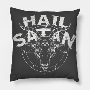 hail satan Pillow