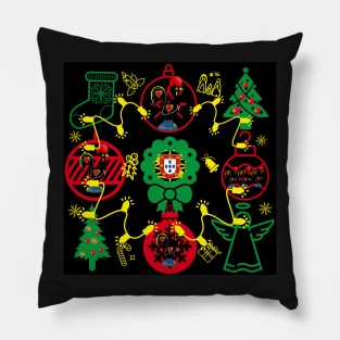 Portugal, Feliz Natal Pillow