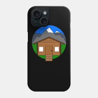 Log Cabin Adventure Design Phone Case