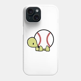 Baseball turtle Phone Case