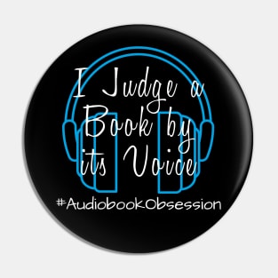 I Judge a Book by its Voice Pin