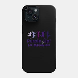 Purple Up For Military Month Of Military Child Phone Case