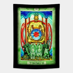 Thoth Tarot - VII - The Chariot. Tapestry