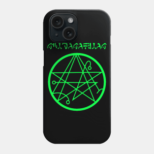 H.P. Lovecraft's Necronomicon (GREEN) Phone Case