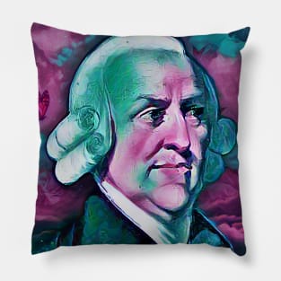 Adam Smith Portrait | Adam Smith Artwork 5 Pillow