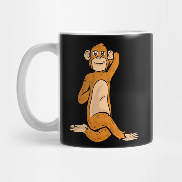 Lustige Yoga Affe Affen Namaste Meditieren Zen Yoga Mug