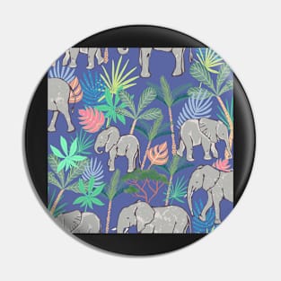 Elephant jungle Pin