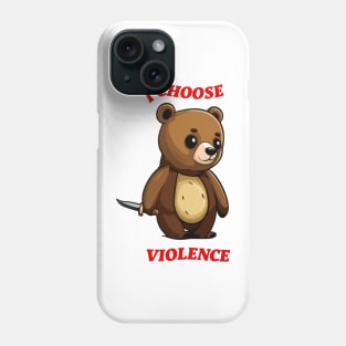 Violent Bear Phone Case