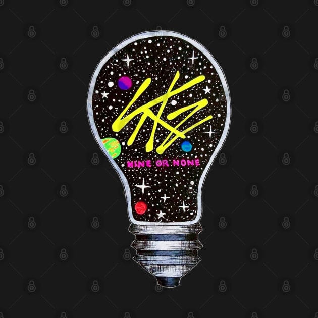 Stray Kids Galaxy Light Bulb by thevampywolf