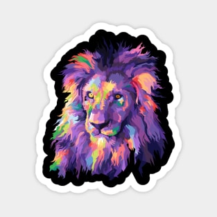 The lion head Magnet