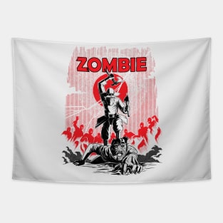 ZOMBIE KILLER AMISH EDITION Tapestry