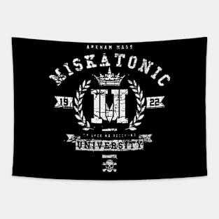 MISKATONIC Distressed Style Tapestry