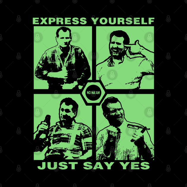 EXPRESS YOURSELF by joeyjamesartworx