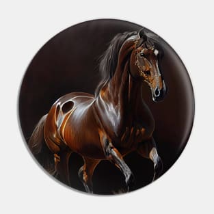 Belgian Warmblood - Oil paint Pin