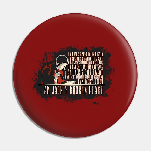 Jack's broken heart Pin by fungolao